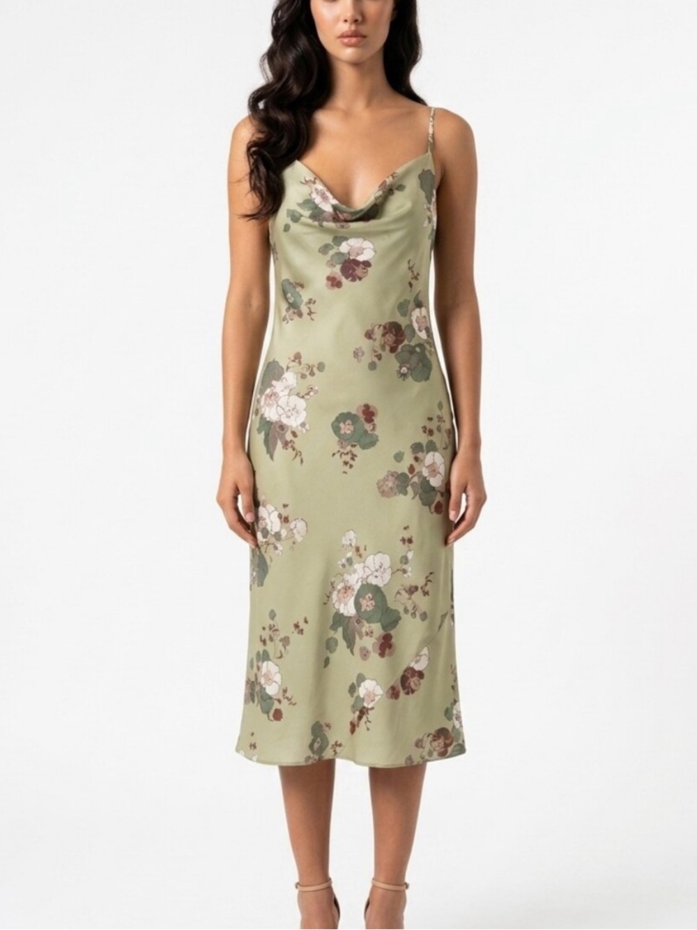 Wilfred Only Cowlneck Slip Dress